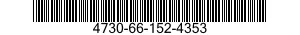 4730-66-152-4353 TEE ASSEMBLY,FLANGED,QUICK DISCONNECT 4730661524353 661524353