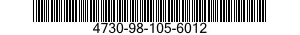 4730-98-105-6012 COUPLING,QUICK CONN 4730981056012 981056012