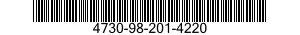 4730-98-201-4220 TUBE,BENT,METALLIC 4730982014220 982014220