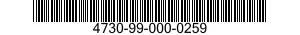 4730-99-000-0259 RESTRICTOR,FLUID FLOW 4730990000259 990000259