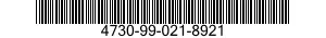 4730-99-021-8921 ADAPTER,STRAIGHT,PIPE 4730990218921 990218921
