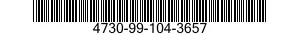 4730-99-104-3657 ADAPTER,STRAIGHT,PIPE TO TUBE 4730991043657 991043657