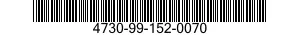4730-99-152-0070 CLAMP,PIPE,ANCHOR AND REINFORCEMENT 4730991520070 991520070