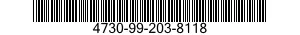 4730-99-203-8118 NIPPLE,TUBE 4730992038118 992038118
