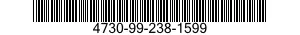4730-99-238-1599 ADAPTER,STRAIGHT,PIPE TO BOSS 4730992381599 992381599