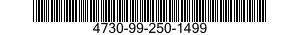 4730-99-250-1499 ADAPTER,STRAIGHT,PIPE TO TUBE 4730992501499 992501499