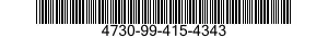 4730-99-415-4343 CONNECTOR,MULTIPLE,FLUID PRESSURE LINE 4730994154343 994154343