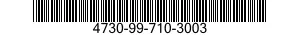 4730-99-710-3003 PLUG,MACHINE THREAD 4730997103003 997103003