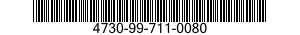 4730-99-711-0080 COUPLING HALF,QUICK DISCONNECT 4730997110080 997110080
