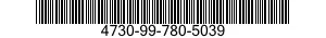 4730-99-780-5039 ADAPTER,STRAIGHT,PIPE TO HOSE 4730997805039 997805039