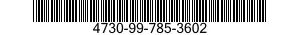 4730-99-785-3602 ADAPTER,STRAIGHT,PIPE TO TUBE 4730997853602 997853602