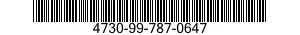 4730-99-787-0647 CONNECTOR,MULTIPLE, 4730997870647 997870647