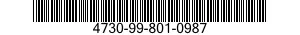 4730-99-801-0987 ADAPTER,STRAIGHT,PIPE TO TUBE 4730998010987 998010987