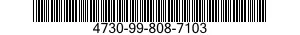 4730-99-808-7103 TEE PIECE 4730998087103 998087103