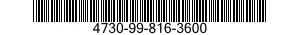 4730-99-816-3600 COUPLING HALF,QUICK 4730998163600 998163600