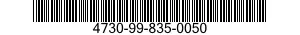 4730-99-835-0050 ADAPTER,STRAIGHT,PIPE TO TUBE 4730998350050 998350050