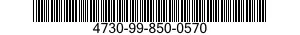 4730-99-850-0570 NUT,UNION 4730998500570 998500570