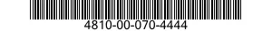 4810-00-070-4444  4810000704444 000704444