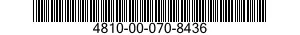 4810-00-070-8436 PARTS KIT,PRESSURE REGULATING VALVE 4810000708436 000708436