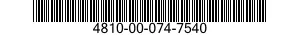 4810-00-074-7540  4810000747540 000747540