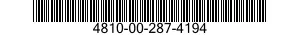 4810-00-287-4194 VALVE,GATE 4810002874194 002874194