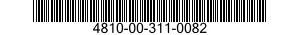 4810-00-311-0082 SLEEVE AND SLIDE,DIRECTIONAL CONTROL LINEAR VALVE 4810003110082 003110082
