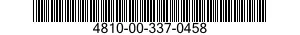 4810-00-337-0458  4810003370458 003370458