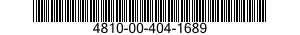 4810-00-404-1689  4810004041689 004041689