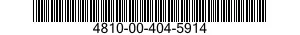4810-00-404-5914  4810004045914 004045914