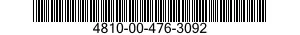 4810-00-476-3092  4810004763092 004763092