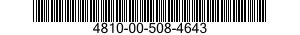 4810-00-508-4643  4810005084643 005084643