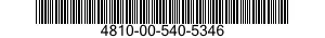 4810-00-540-5346  4810005405346 005405346