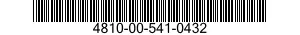 4810-00-541-0432  4810005410432 005410432