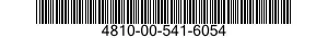 4810-00-541-6054 VALVE,GATE 4810005416054 005416054
