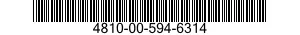 4810-00-594-6314  4810005946314 005946314