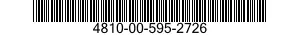 4810-00-595-2726  4810005952726 005952726