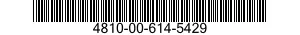 4810-00-614-5429  4810006145429 006145429