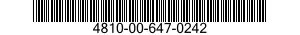4810-00-647-0242  4810006470242 006470242