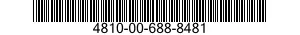4810-00-688-8481 VALVE,REGULATING,FLUID PRESSURE 4810006888481 006888481