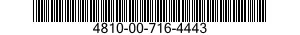 4810-00-716-4443  4810007164443 007164443