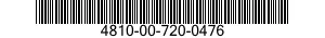 4810-00-720-0476  4810007200476 007200476