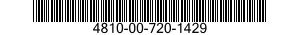 4810-00-720-1429 VALVE,GATE 4810007201429 007201429