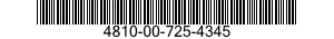 4810-00-725-4345  4810007254345 007254345