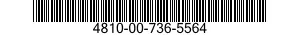 4810-00-736-5564  4810007365564 007365564