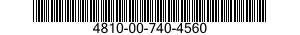 4810-00-740-4560  4810007404560 007404560