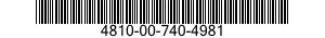 4810-00-740-4981  4810007404981 007404981