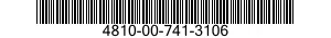 4810-00-741-3106  4810007413106 007413106