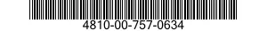 4810-00-757-0634  4810007570634 007570634