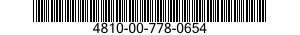 4810-00-778-0654  4810007780654 007780654