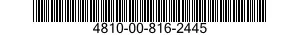 4810-00-816-2445  4810008162445 008162445
